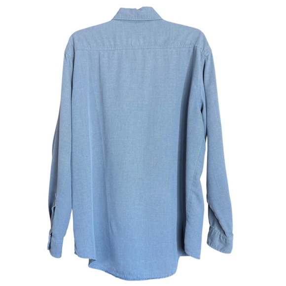 DRIFIRE® Tecgen Select® Flame Resistant Work Shirt In Light Blue Men's Size L - Picture 3 of 13